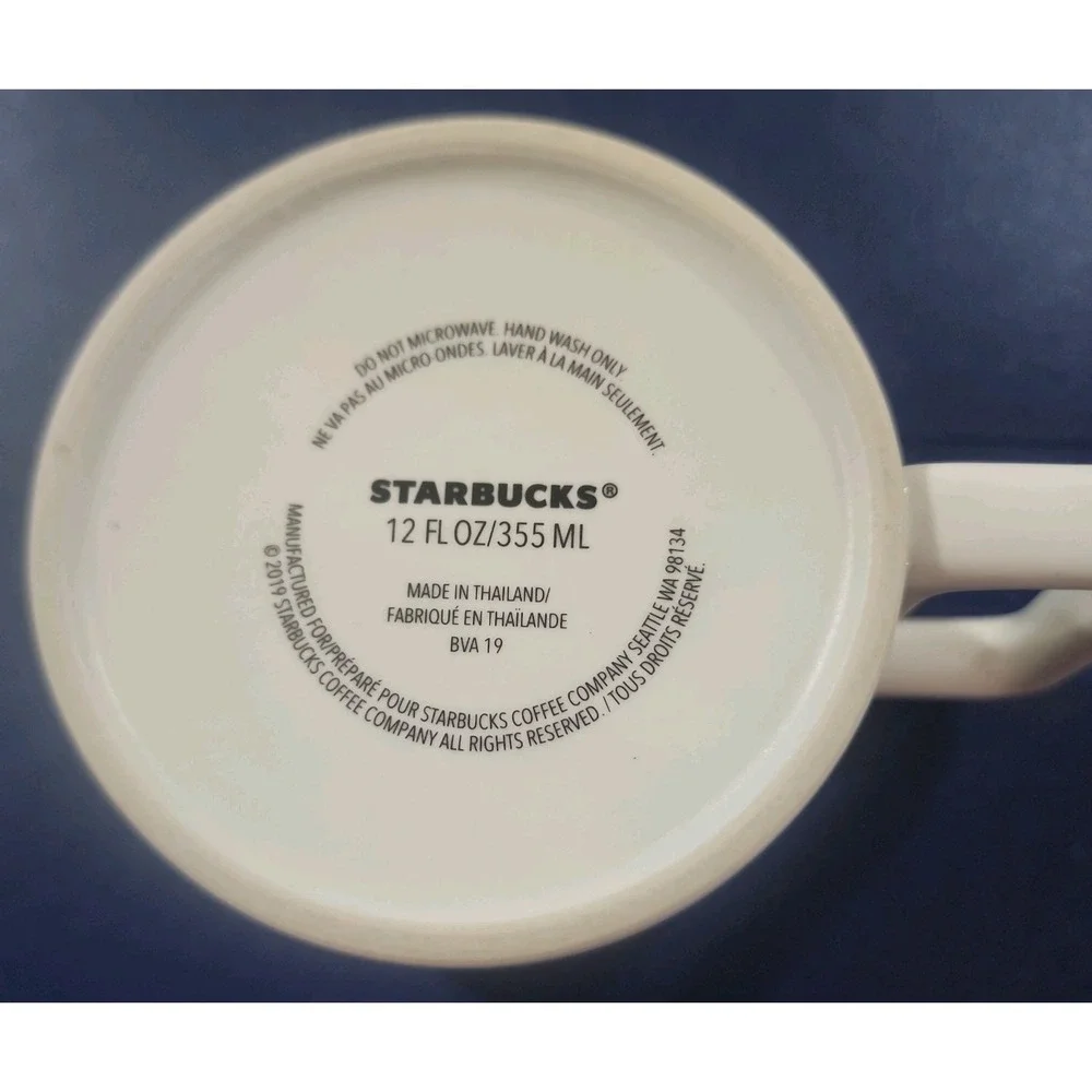 Starbucks 2019 ASL Sign‎ Language 12oz Cup Coffee Brings Us Together white green